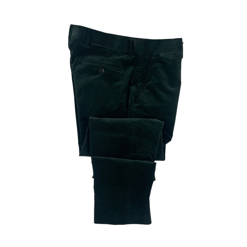 CLOSED Italian Fabric Tailor Made Green Velvet Mens Trouser 33x28 C30330-39B-22